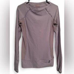 Lululemon Lavender Long Sleeve Athletic Top Women’s size S
